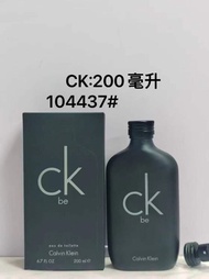 順豐包郵  CK 黑BE香水200ml