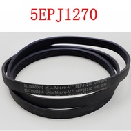 For Meiling Drum Washing Machine Belt 1270J5 5EPJ1270 5PJ1270 5PJE1270 Rubber Rotating Belt Parts