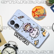 Vivo Y36/S43 rubber Softcase cartoon Motif Vivo Y36/ Vivo Y36 casing Vivo Y36