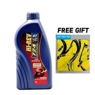 HI REV 4T 724 MINYAK ENJIN MOTORCYCLE 10W40 SEMI 1 LITER - FREE GRIP HI-REV HIREV ENGINE OIL