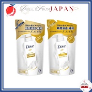 Dove Damage Care Shampoo Refill 350g/ Conditioner Refill 350g /Shampoo & Conditioner 【 Direct from J