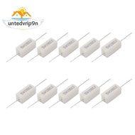 10x Wirewound  Cement Resistors 100 Ohm 5W Watt 5%
