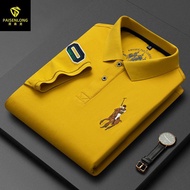 Paul 2023 Trendy Fashion Men's Short-Sleeved T-Shirt Embroidered POLO Shirt