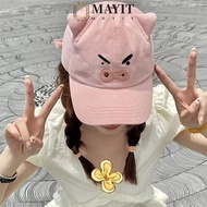MAYIT Crayon Shin-chan Cap, Cartoon Soft Top Children's Sunhat, Fashion Sun Protection Peaked Cap
