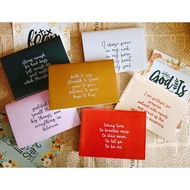 Bible verse scrap notepads