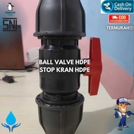 HDPE Ball Valve 1 1/ 2 Inch or 50Mm HDPE Pipe Stop Valve