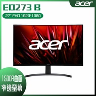 【10週年慶10%回饋】ACER ED273 B 窄邊螢幕 (27吋/FHD/HDMI/喇叭/VA)