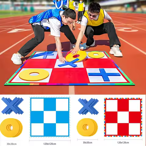 Giant XO Chess Interactive Indoor Outdoor Leisure Sports Group Team Building Games For Kids Adults C