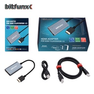 Bộ Chuyển Đổi Bitfunx PS2 Sang HDMI Cho Máy Chơi Game PlayStation 1/2 Chuyển Đổi RGB Sang YPbPr Với 