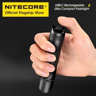NITECORE ไฟฉาย MH11ชาร์จได้แบบ USBไฟฉายแบตเตอรี่18650ไฟฉาย LED สำหรับตกปลาตอนกลางคืนขับขี่กลางแจ้งที