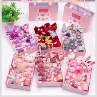 18Pcs Set Girls Hair Clip Band Accessories Set Cute Headwear Sepit Rambut Klip Kanak Korean Style Ki