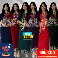 Borneo Motif Combination Suit Viral Kebaya Suit Viral Kebaya Stretchy Kebaya Graduation Kebaya Borne
