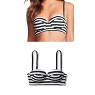XHILARATION Push Up Bandeau Bikini Set - Multi