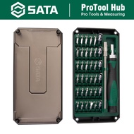 SATA Precision Screwdriver Set Manual Hand Tool Kit Magnetic Mini Small Bit Tool for Mobile Cellphon
