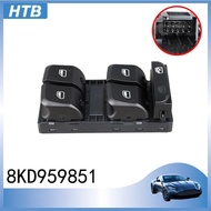 For Audi A3 8P A4 8K2 8KH, B8 8K5 Q5 2.0 3.0 2008- 4F0959851H auto parts 8K0959851 Window Panel Swit