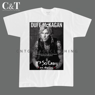 TSHIRT GUNS N' ROSES DUFF MCKAGAN IT'S SO EASY AND THE OTHER LIES | GNR 084 SHIRT CNTGARAGECLOTHING