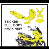 Stiker Decal Motor YAMAHA NMAX NEW Full Body Motif Polos