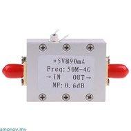 amonoy RF Amplifier 50M-4GHz Low Noise LNA Amplifier Module FM Radio Remote Control