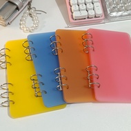 A6 6-ring matte transparent acrylic Binder