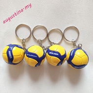 AUGUSTINA Volleyball Keychain For Men Women Keychain Ball Toy Volleyball Pendant Mini Volleyball Car