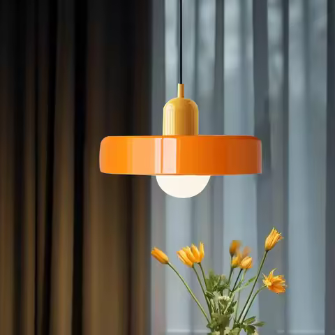 Nordic Glass Pendant Light G9 Blub For Restaurant Living Room Bedroom Office Hotel Indoor Decorative