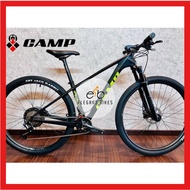 CAMP PRO LITE 9.1 CARBON 29" 2X11 SPEED SHIMANO DEORE AIR FORK DEORE CRANK MTB MOUNTAIN BIKE