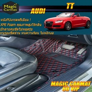 Audi TT MK2 2006-2014 Convertible Set A (เฉพาะ 2ชิ้นหน้า) พรมรถยนต์ Audi TT MK2 Convertible พรม6D VIP Magic Carmat