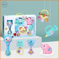 [LS] 1/7PCS Newborn Sensory Teether Baby Development Games Baby Rattles Toys Educational Infant Toy 