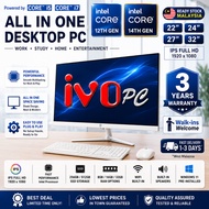 🔥IVOpc🔥🌟12th / 14th Gen Intel i5 i7🌟All in one Desktop pc 27" 24" 22" All in one desktop computer