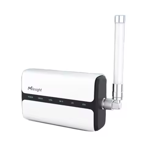 Milesight UG65 Semi-Industrial LoRaWAN Gateway 8 Channel Long Range 4G Ethernet IP65 IoT Communicati