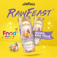 OzPro RawFeast Freeze Dried - Quail Egg Yolk 5.3oz / 150g (750g)