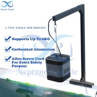 [Ready Stock] Aquarium Carbonized Aluminium Light Hang Stand Hanging Holder