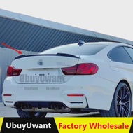 On sale CS style carbon fiber rear truck spoiler For BMW M4 Coupe F82 F32 M4 Spoiler carbon Wings ca