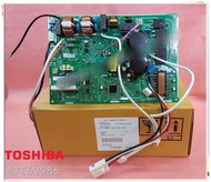 อะไหล่ของแท้/เมนบอร์ดคอล์ยร้อนแอร์โตชิบา/และแคร์เรียร์/TOSHIBA/ระบบInverter/43T6V986/รุ่น 38TEVGB018