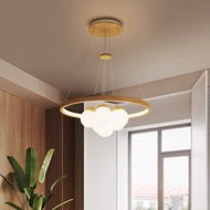 Living Room Chandelier Monolithic Wooden Lights, Bedroom Lights, Study Lamps, Creative Japanese Style Dining Room Lights