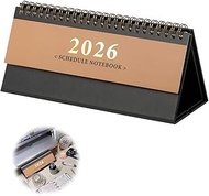 Desk Calendar 2026 Landscape, Calendar 2026 Desk Calendar, Weekly Calendar from Oct 2025 to December