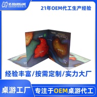 [Customization] Production Checkerboard token Chips token Paper Cards Card Board Game Game Set Forei