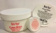 BenNye Pure White Clown Foundation Cream ครีมรองพื้นสำหรับทาหน้าแบบติดทนนานสำหรับวันฮาโลวีนและงานแต่