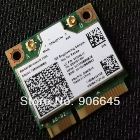 04W3815 7260HMWBN 7260 7260hmw bn Wireless wifi wlan N mini pcie wifi card for Intel Ibm Lenovo thin