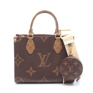 【二手】路易威登 (Louis Vuitton) LOUIS VUITTON手提包 OnTheGo PM M46373 PVC塗層帆布 OnTheGo PM 女士二手 A