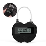 Smart Time Lock LCD Display Time Lock Multifunction Travel Electronic Timer Waterproof USB Rechargea
