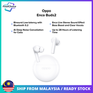 Oppo Enco Buds2 Bluetooth 5.2 Enco Live Stereo Sound Effect AI Deep Noise Cancellation for Calls Low Latency