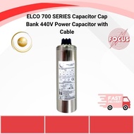 ELCO 700 SERIES Capacitor Cap Bank 440V Power Capacitor with Cable