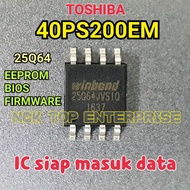 TOSHIBA 40PS200EM IC 25Q64 EEPROM / BIOS / FIRMWARE 40PS200
