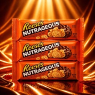 Bundle of 3 - Reese’s Nutrageous 47g – Chocolate Peanut Butter Candy Bar