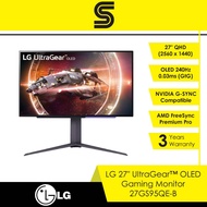 LG 27GS95QE-B 27" UltraGear OLED Gaming Monitor - QHD 240Hz/0.03ms