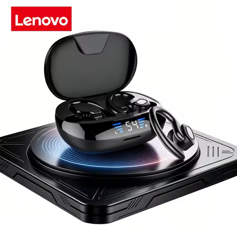 Lenovo Earphones Air Conduction Headphone Wireless Bluetooth 5.3 Earphones Bone Conduction Sports He