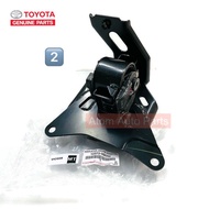 แท้ศูนย์ ยางแท่นเครื่อง VIOS 07-12 เกียร์ธรรมดา MT  YARIS 08 MT  NCP93 ยางแท่นเกียร์ วีออส แยกขายกดท