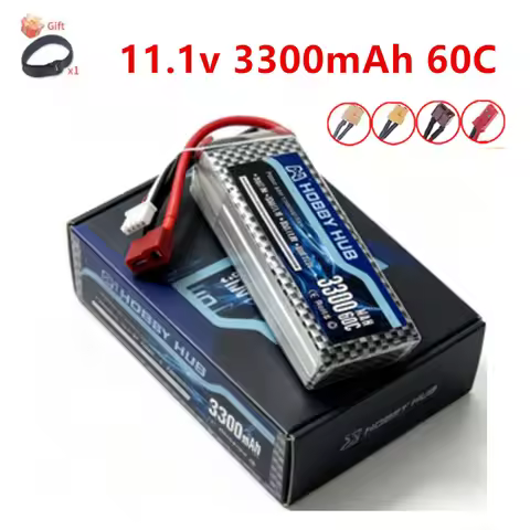 Upgrade battery 11.1v 3300mah 3S 60C Lipo battery for RC Car RC Boats RC Drone Battery spare Parts 3