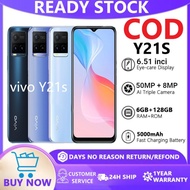 HP VIVO Y21s RAM 6GB/128GB 8MP Depan 50MP Kamera Belakang Layar 6.51